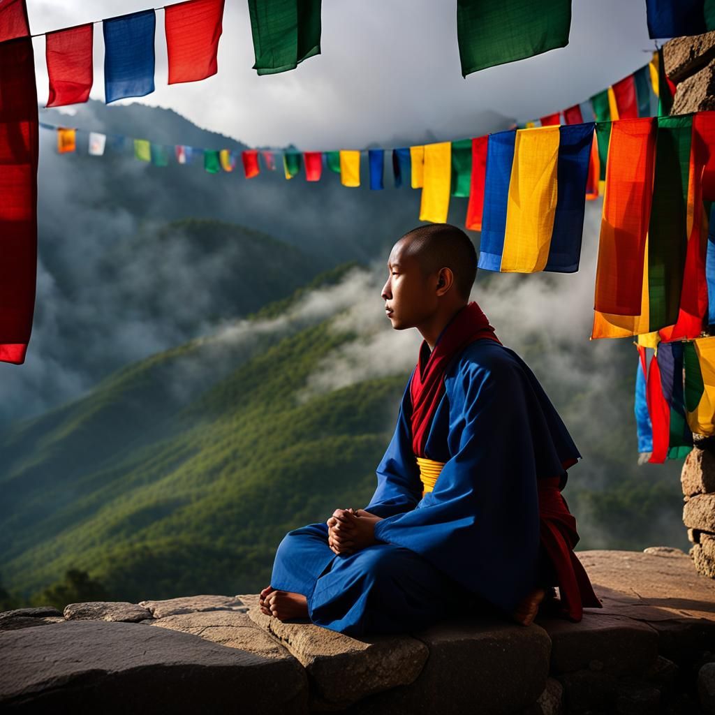 Mountaintop Monastery: Acolyte's Path to Enlightenment