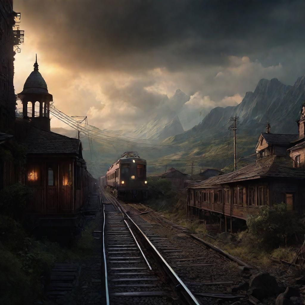 Epic Cinematic Matte Painting of the End