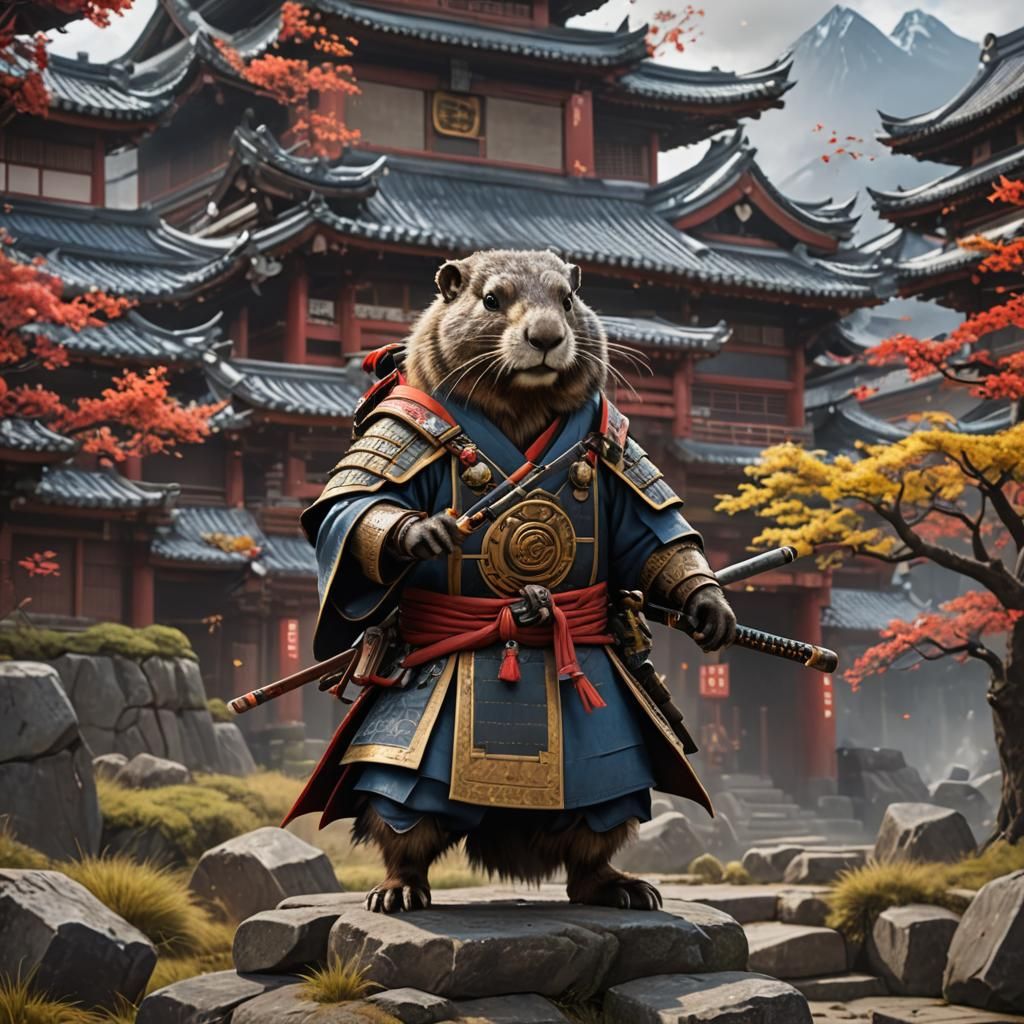 Marmot Samurai
