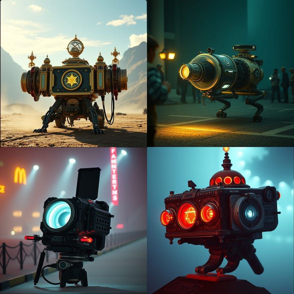 Hi-Tech Anomaly Catcher in Fantasy Style