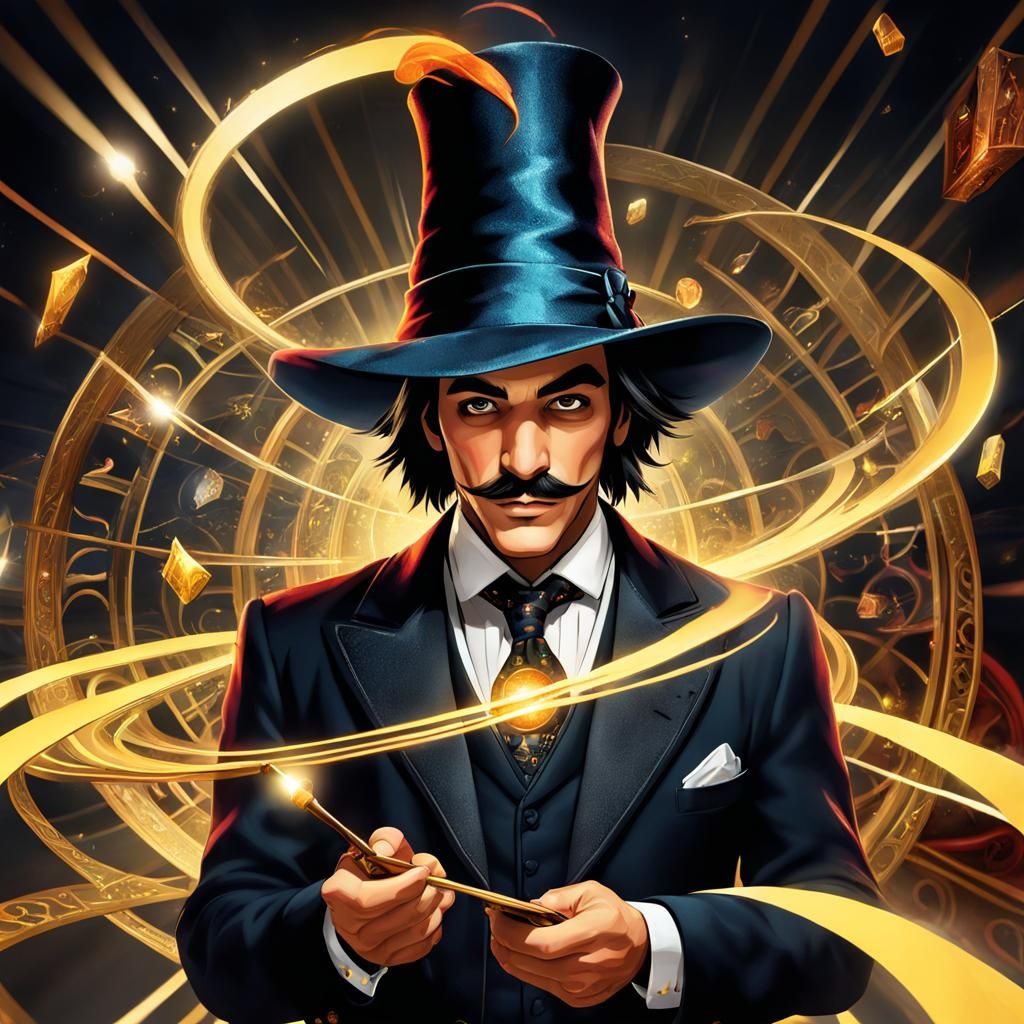 Abstract Image Inspired by 'Abracadabra'