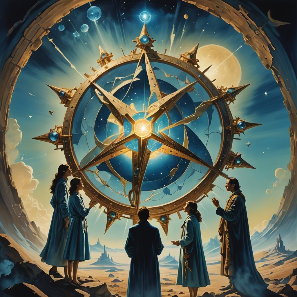 Reviving Eva's Star: A Surrealist Vision