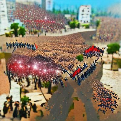 AI Generated Image of Revolution