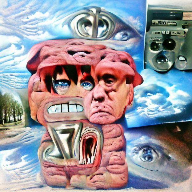 Abstract Schizoid Man: AI Interpretation