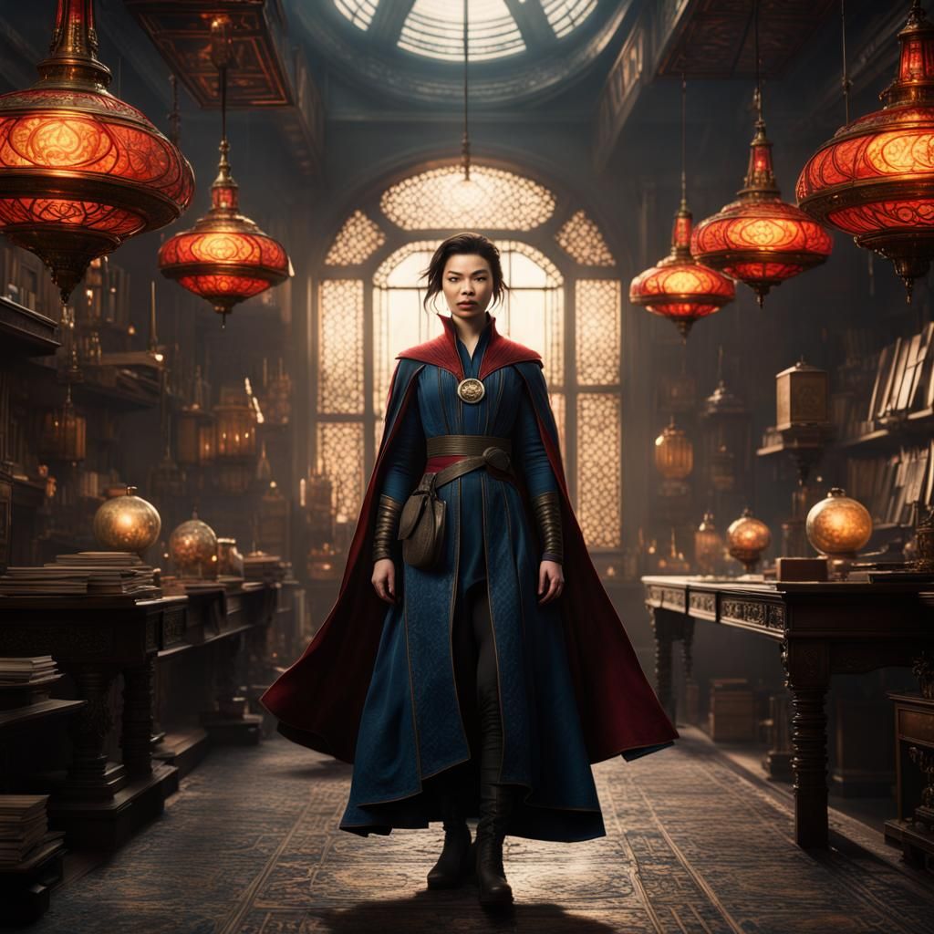 Miranda Cosgrove as Female Doctor Strange