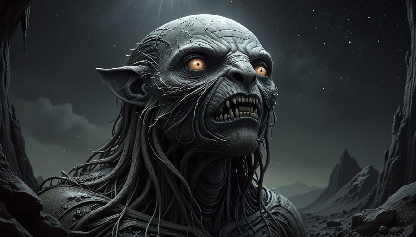 Lunar Guest by Anton Semenov: AI Art