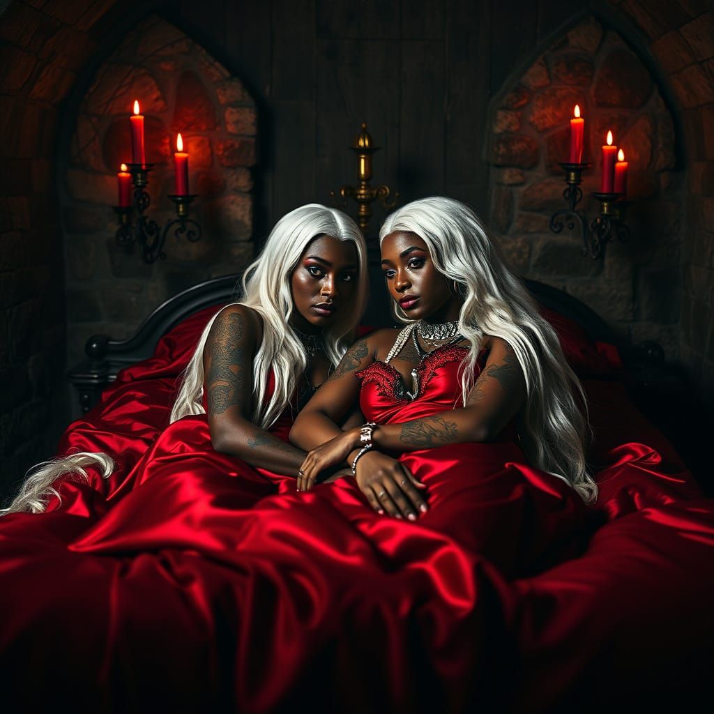 African Goddesses in Gothic Splendor