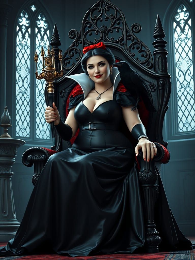 Gothic Snow White, 30 Years Old, Rules with an Iron Fist