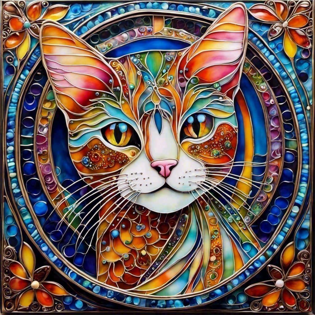 Glass cat series
