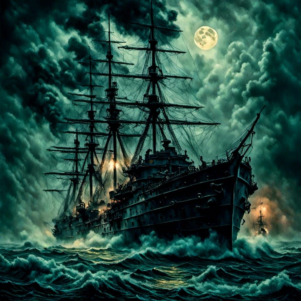 Eerie Mist: USS Eldridge Levitating in Philadelphia