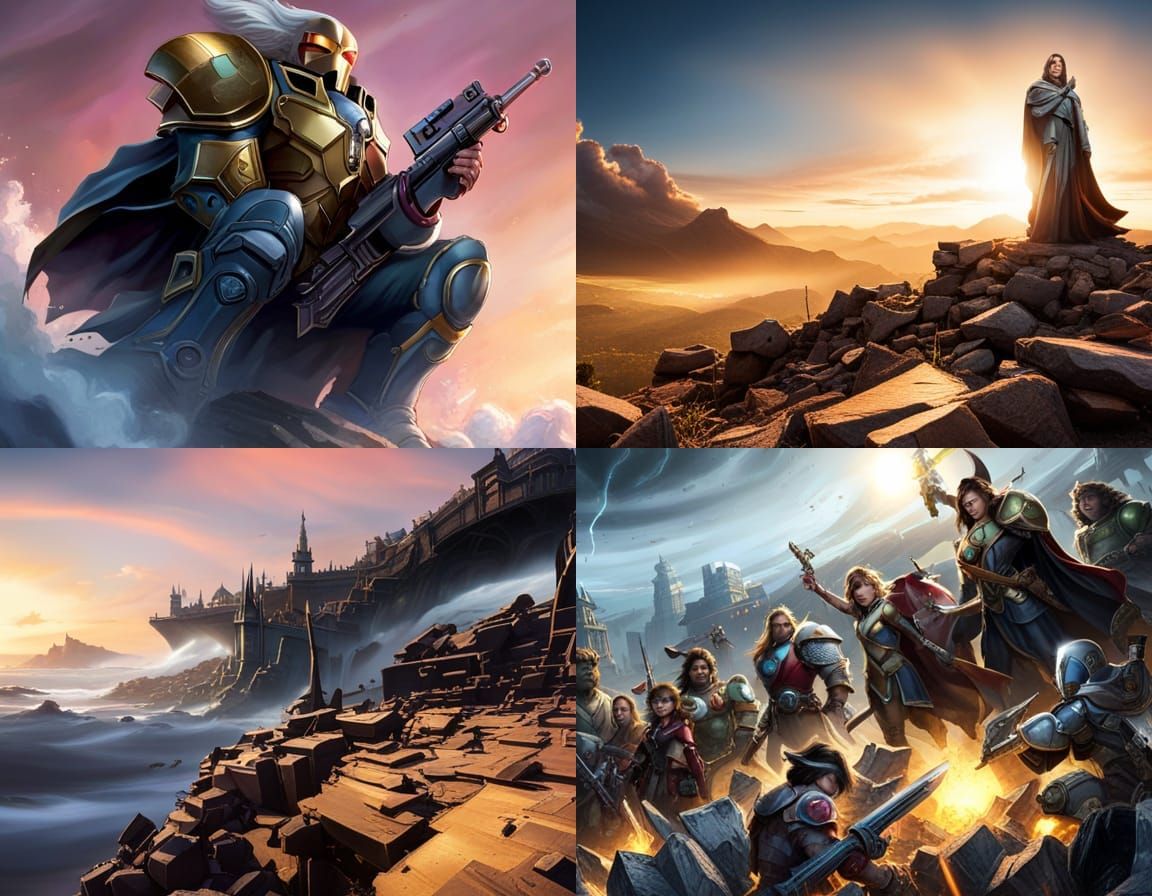 Digital Art Inspired by Clint Cearley's Style