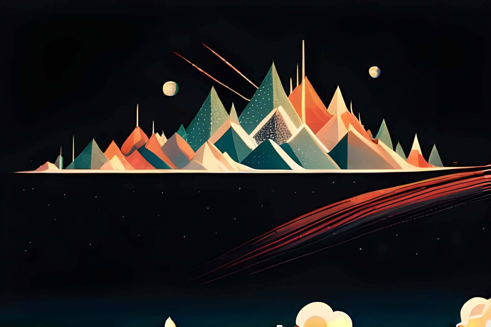 Lightspeed Travel Creates Surreal Celestial Star Streaks