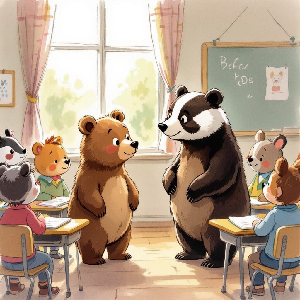 Bibbertje Beer's First Day at School