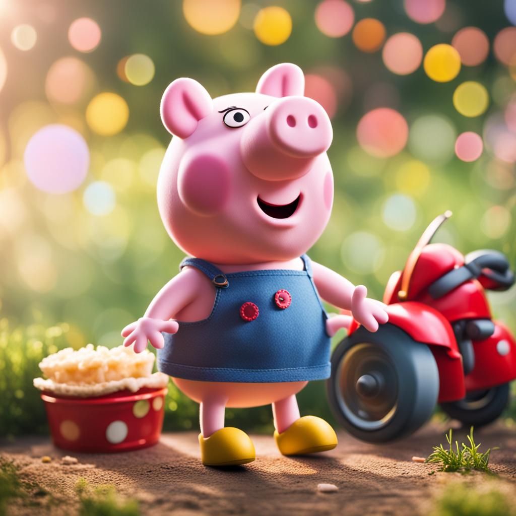 Peppa Pig Movie Still: Professional Photography