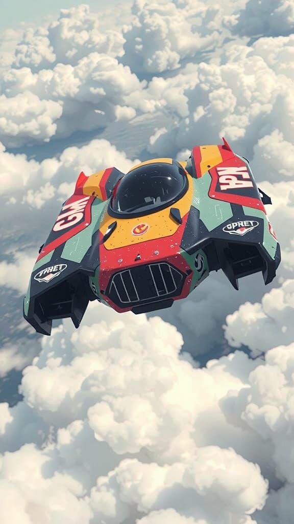 cyber tech sport hover-speeder