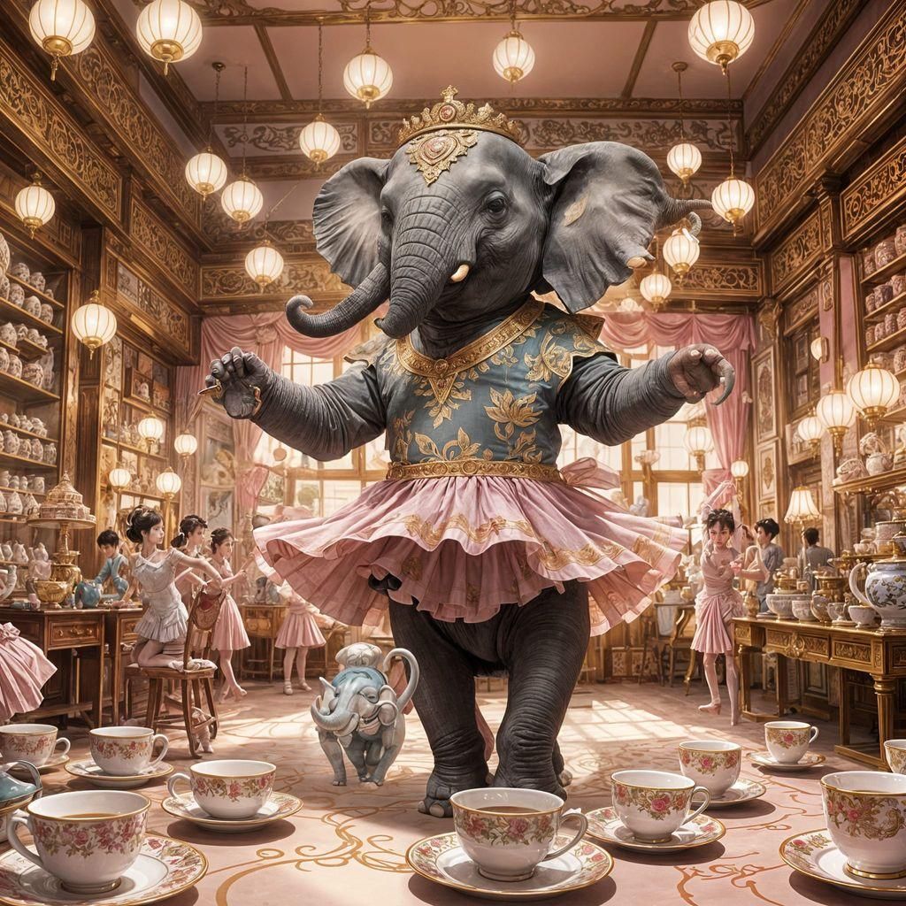 Elephant Ballet in a China Shop: Anime Style
