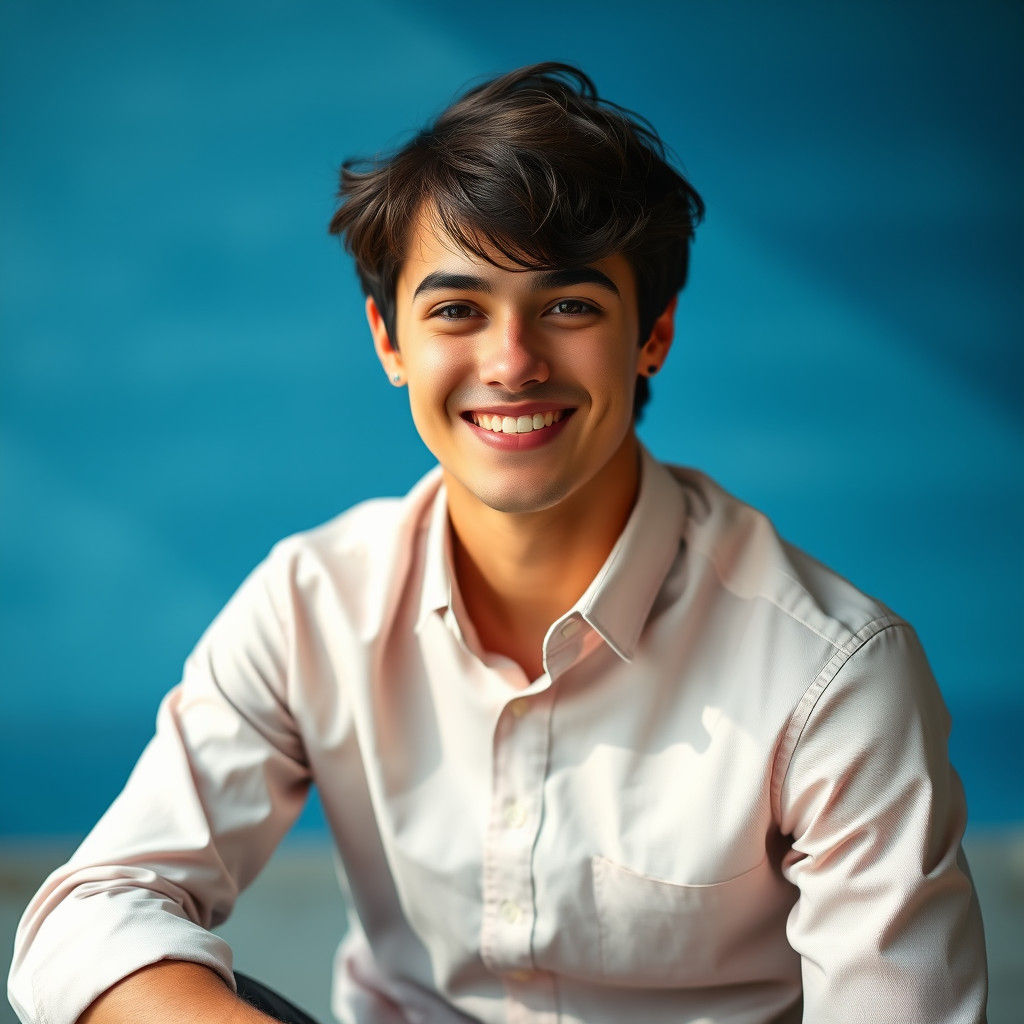 Charming Man from Ipanema Portrait in Soft Lighting