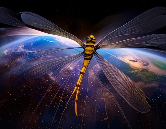 Dragonfly Soars Through Deep Space