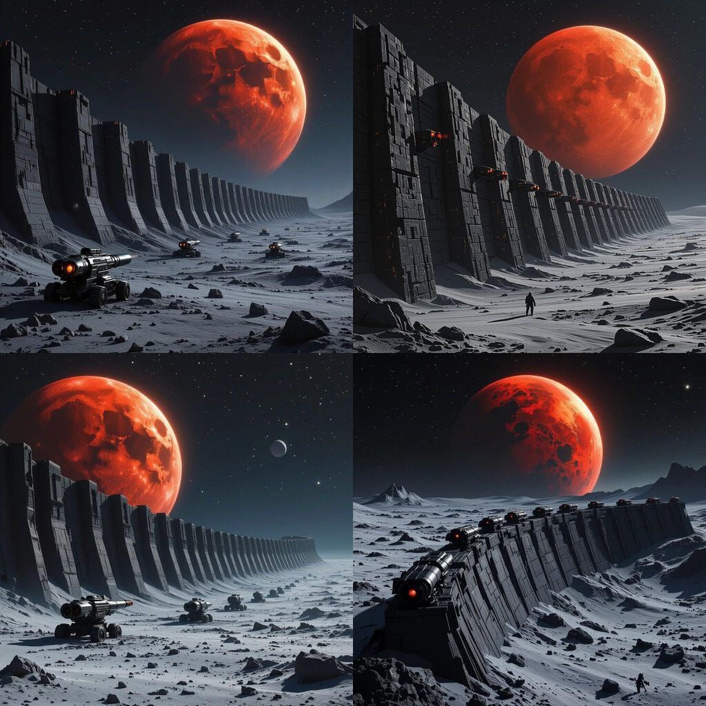 Warhammer 40k Obsidian Rampart with Laser Cannons