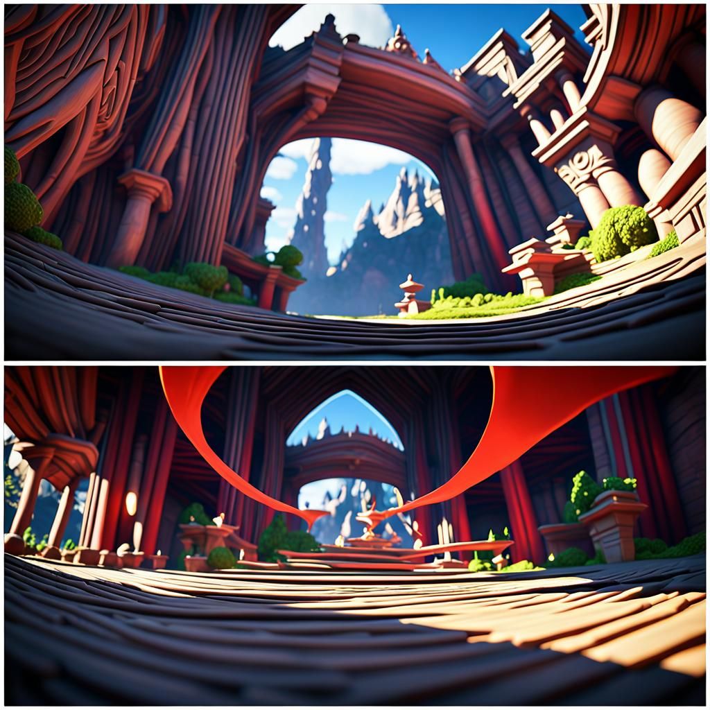 Anime Style Vampire Queen in 3D