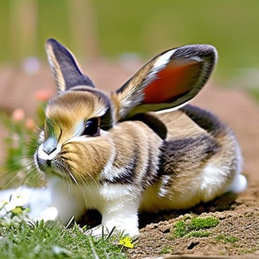 Adorable Bunny Illustration