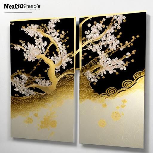 Japanese Cherry Blossom Tree Wall Art