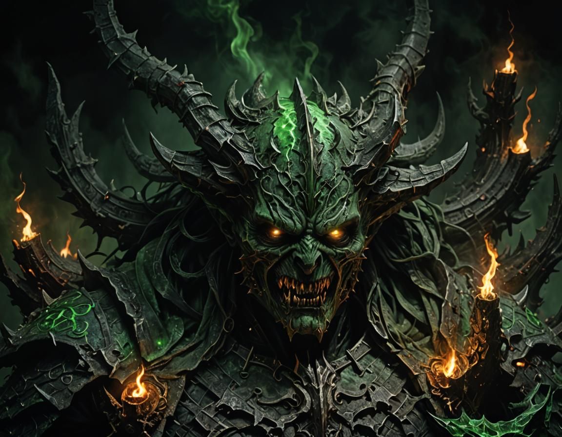 Unleashing Hell: Dark Fantasy Lament Configuration