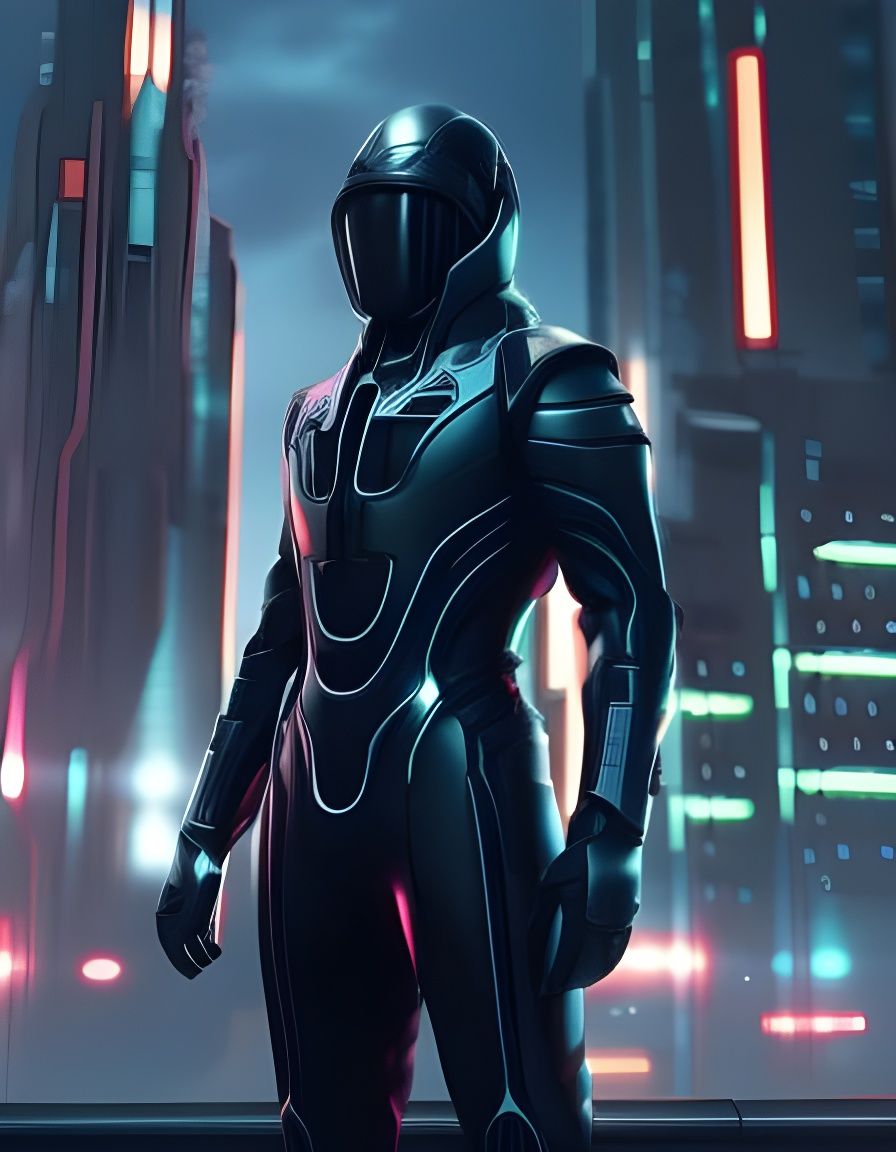 Futuristic suit