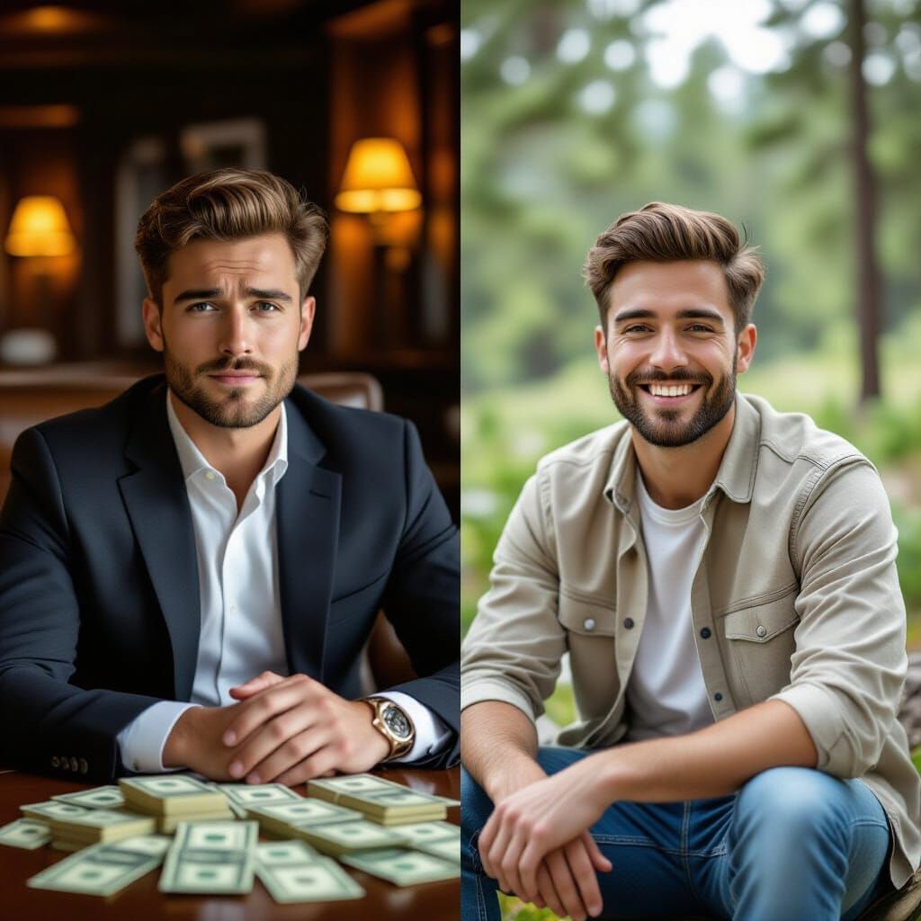 Rich vs. Happy: Money Can't Buy True Contentment