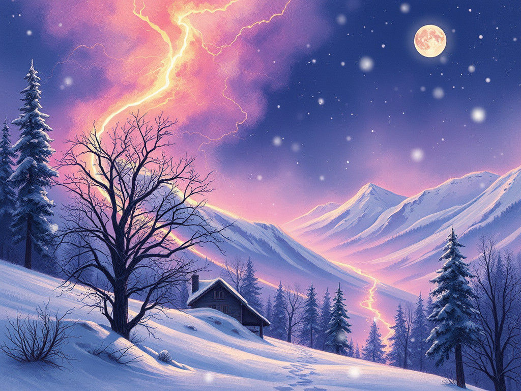 Dystopian Firestorm Tracker: Cel-Shaded Storybook Illustrati...