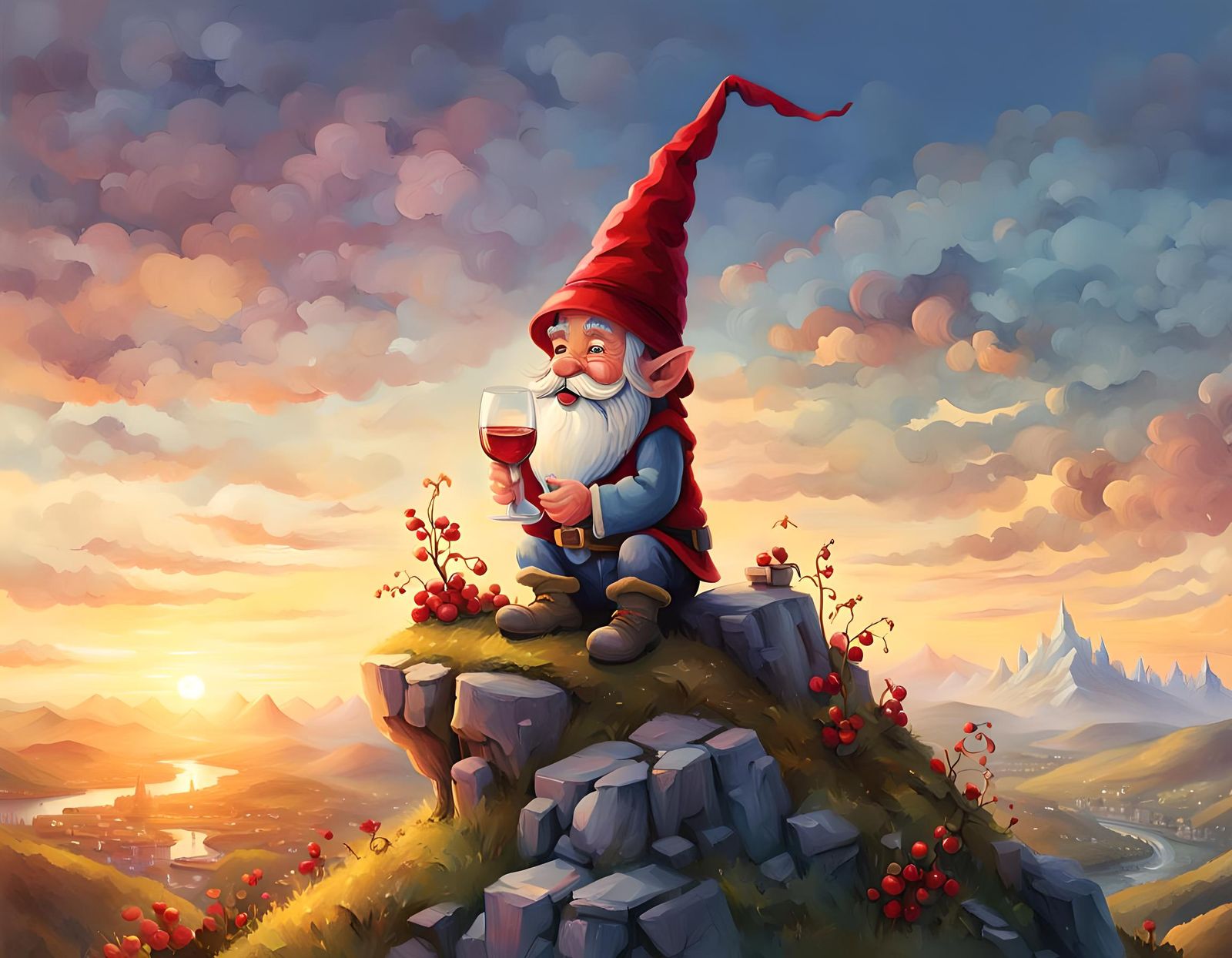 Wise Gnome Dreams of Future London