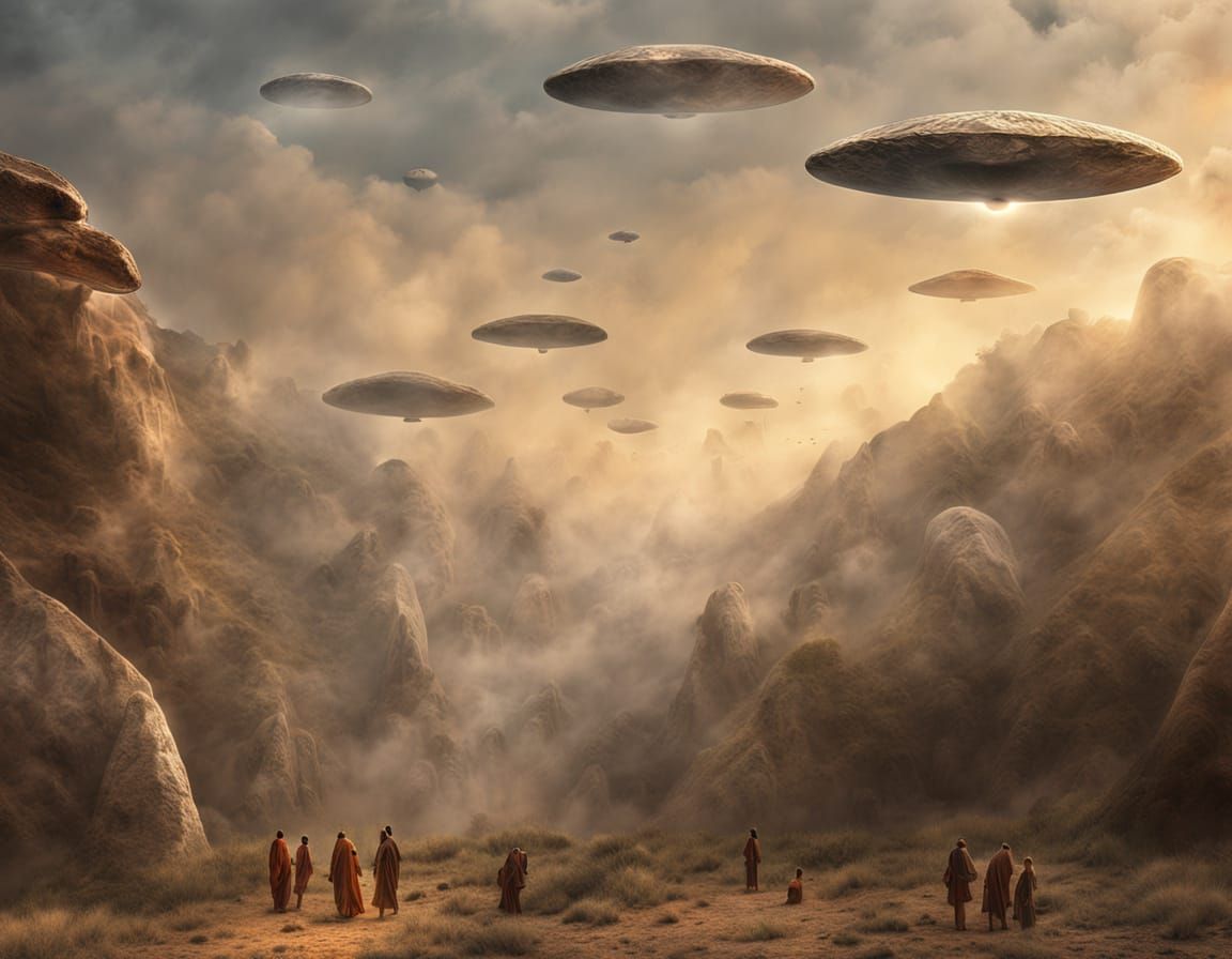 Ancient Rock Art Depicts UFOs and Aliens