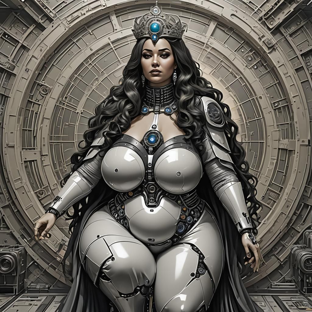 Jaguar-Masked Super-Villainess Awaits Weirdness on Bridge