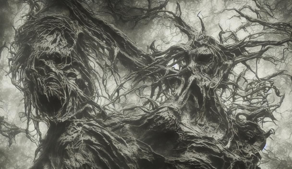 Eerie One-Eyed Demon Emerges in Surreal Horror