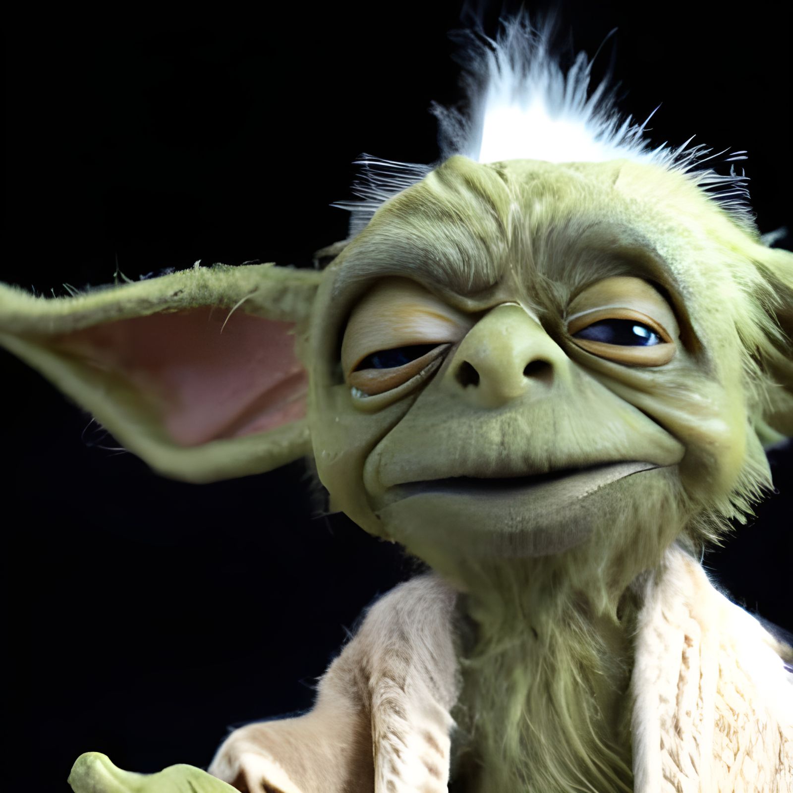 “Hello, my fellow young people. May the force be with you and stuff.”