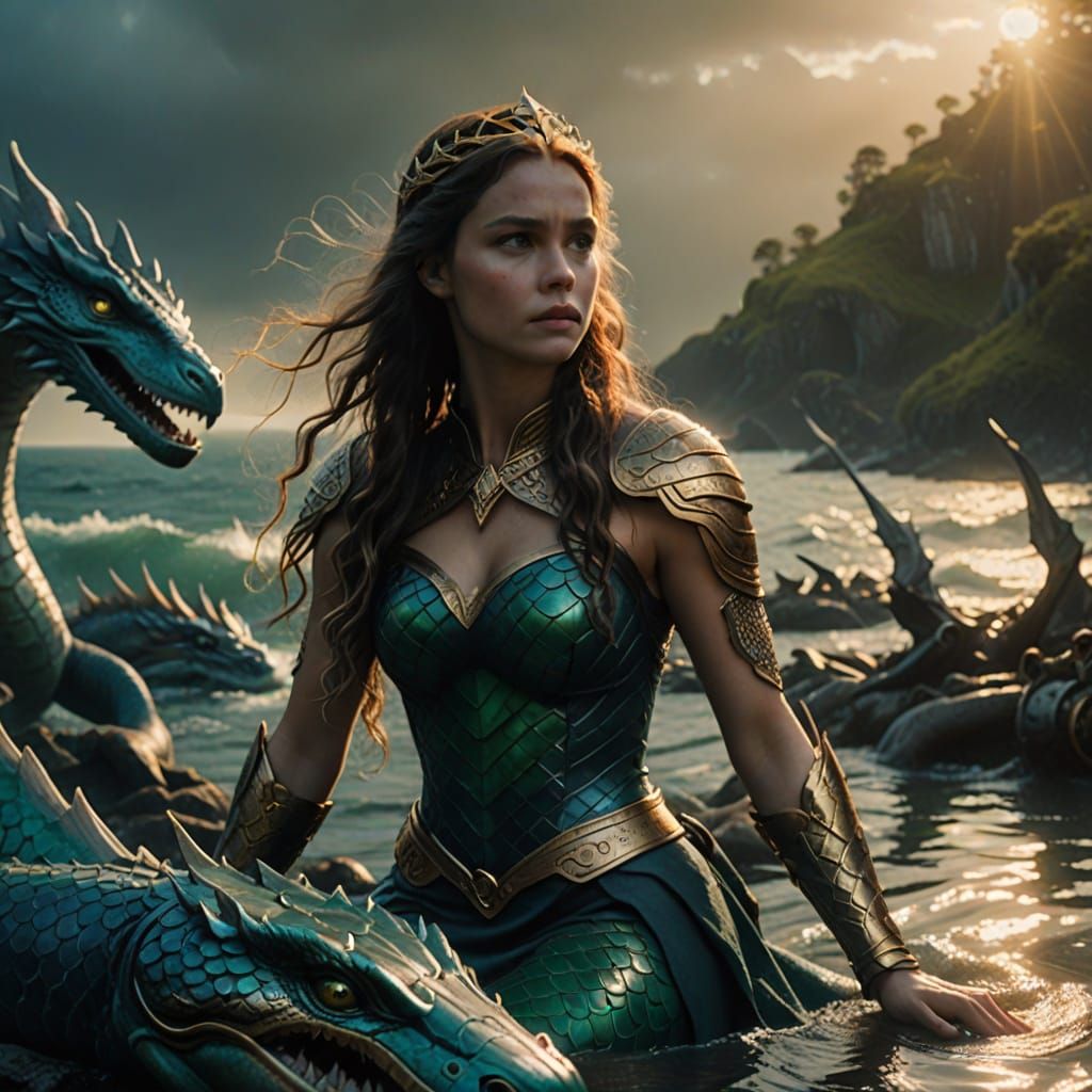Epic Mermaid Princess in Cinematic Glory
