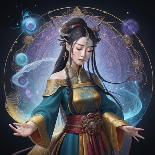 Mystical Auras Dance Across Ancient Artifacts