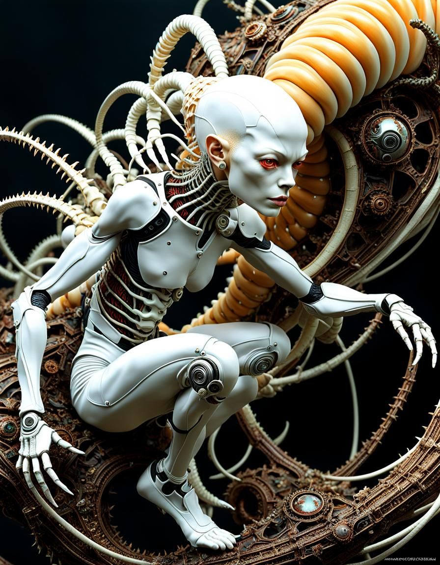 Post-Apocalyptic Chimera Contortionist in Unreal Engine