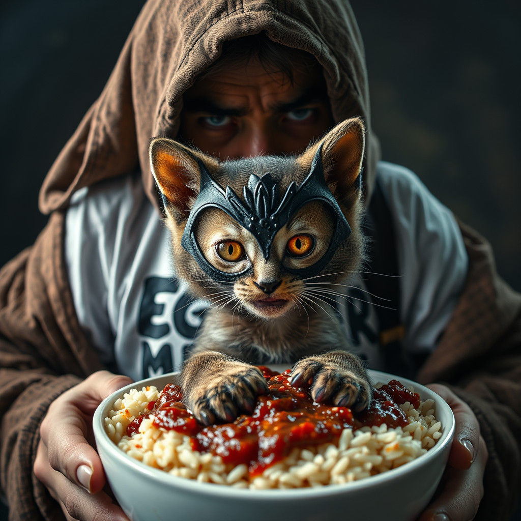 Hobo Lord and Kitten Feast in Galaxy Vortex