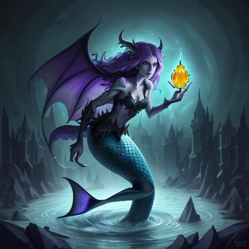 Crazy RacBat Mermaid Caster