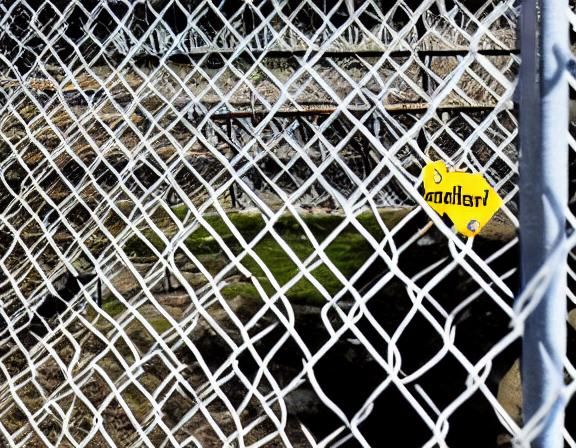 remove chainlink fence