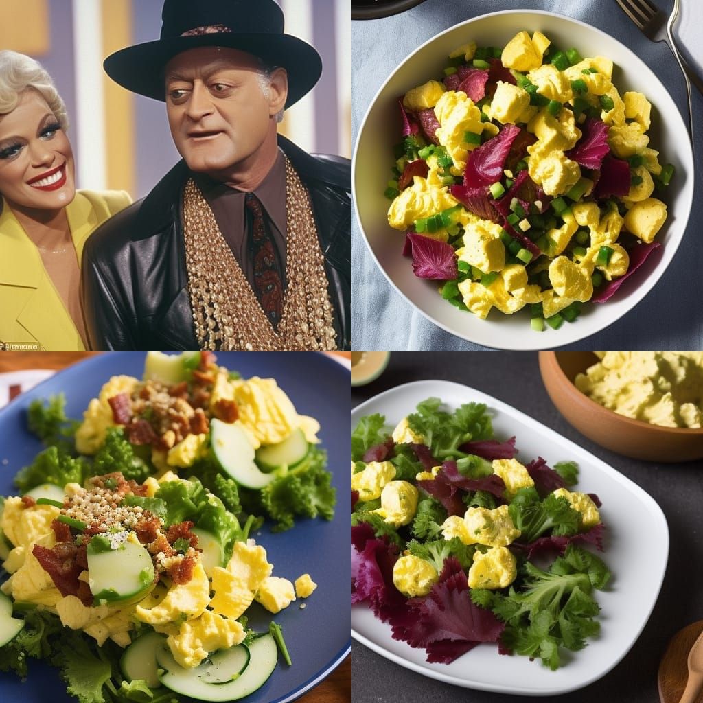 Tossed Salad and Scrambled Eggs: AI Masterpiece
