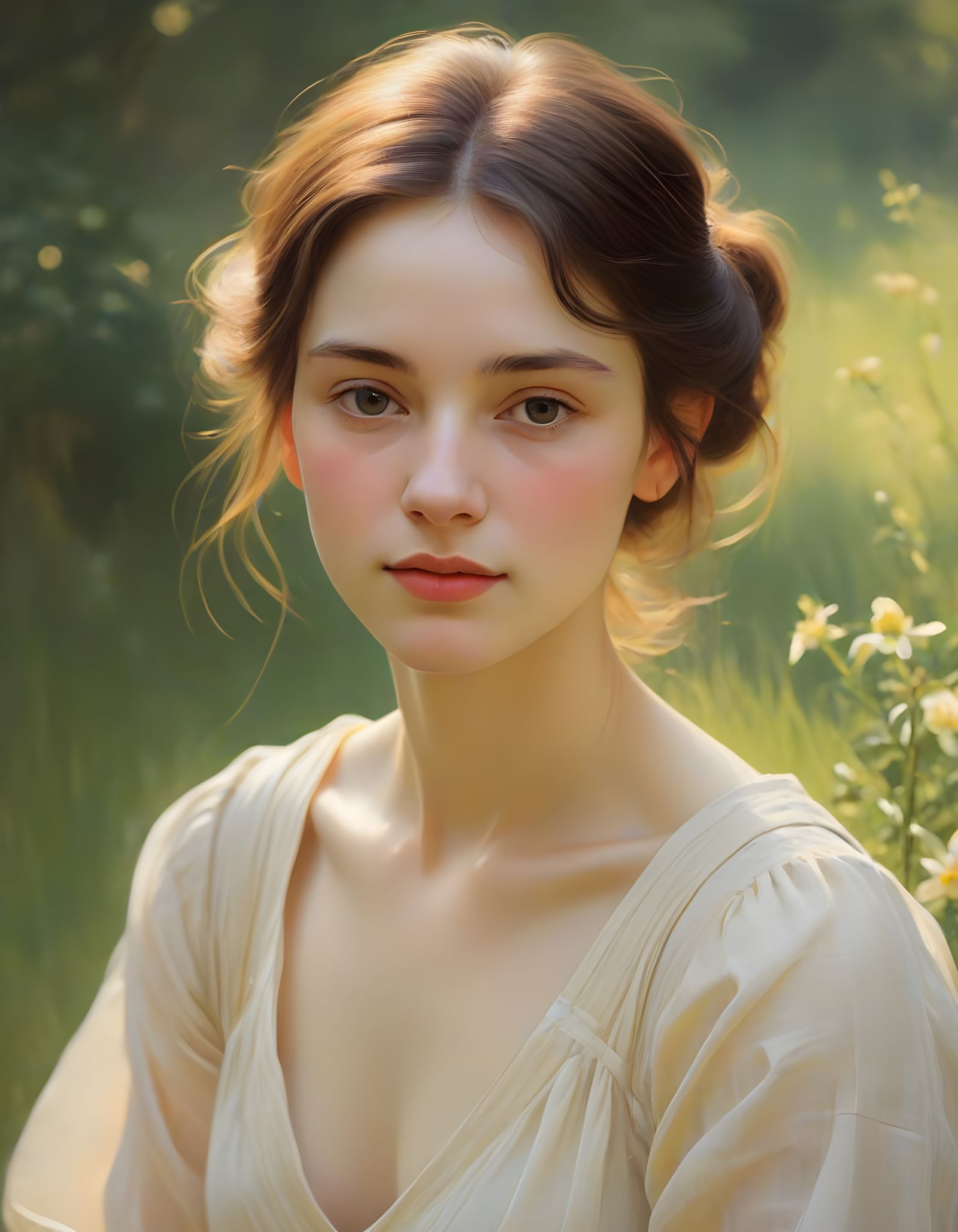 Glowing Heart Shaped Gold Form