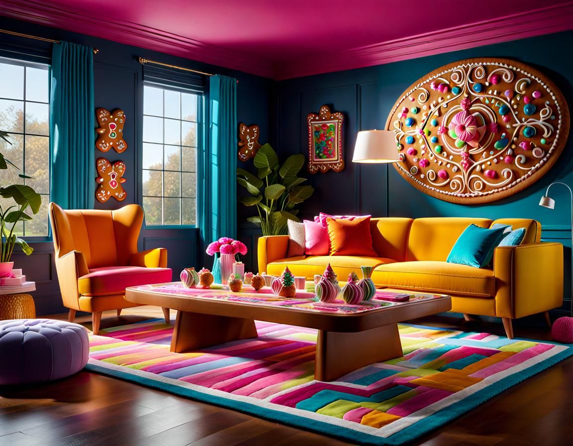 Edible Gingerbread Wall Decor