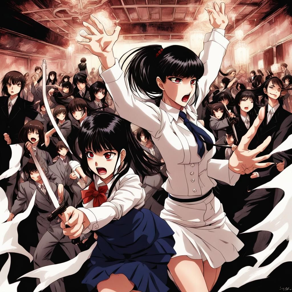 Gogo Yubari Versus Bride: Epic Anime Battle