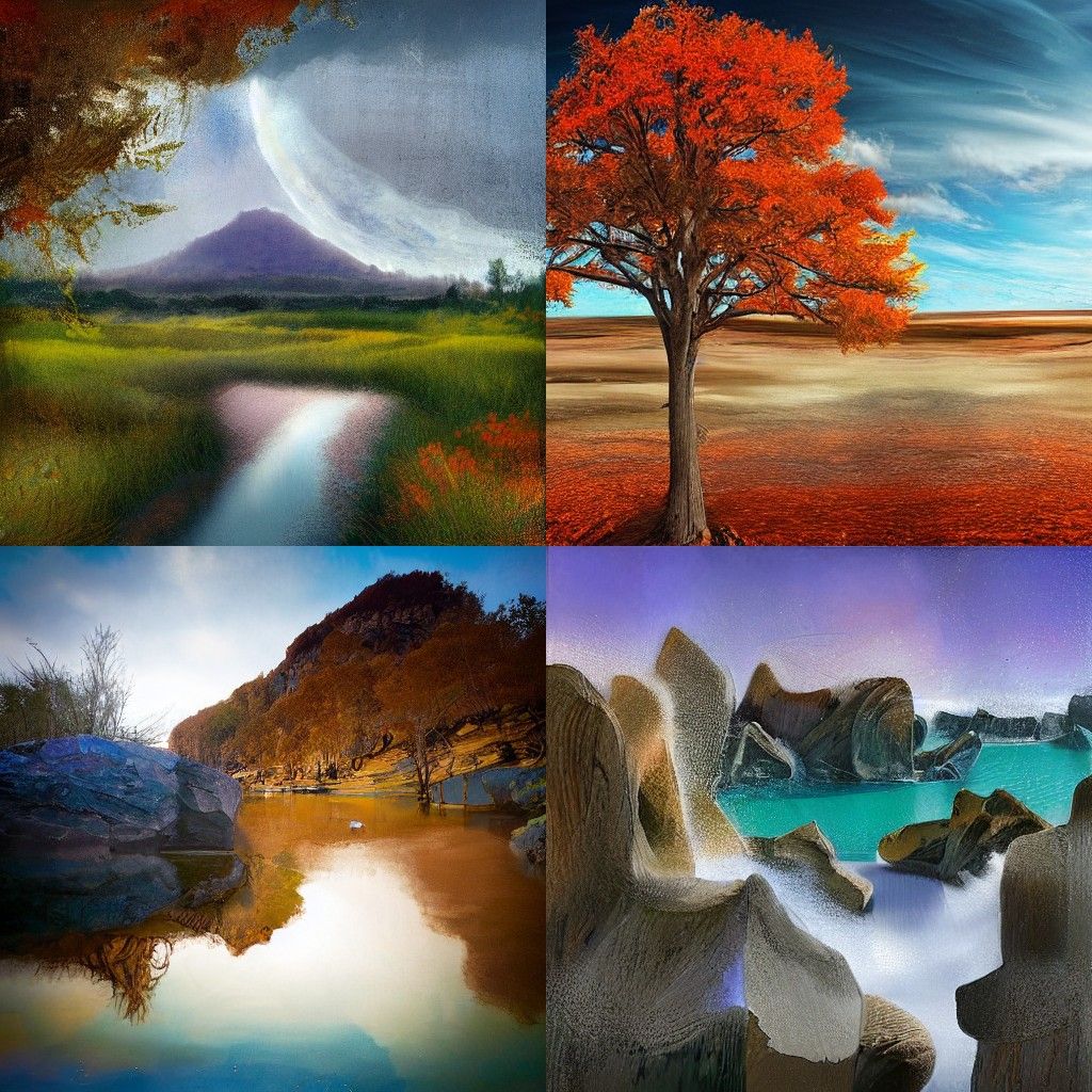 Expressive Digital Portrait with Atmospheric Lighting