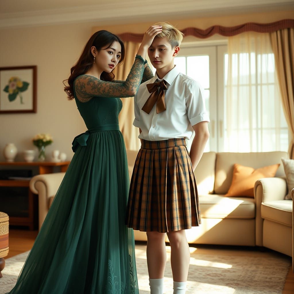 Ethereal Moment in a Suburban Haven