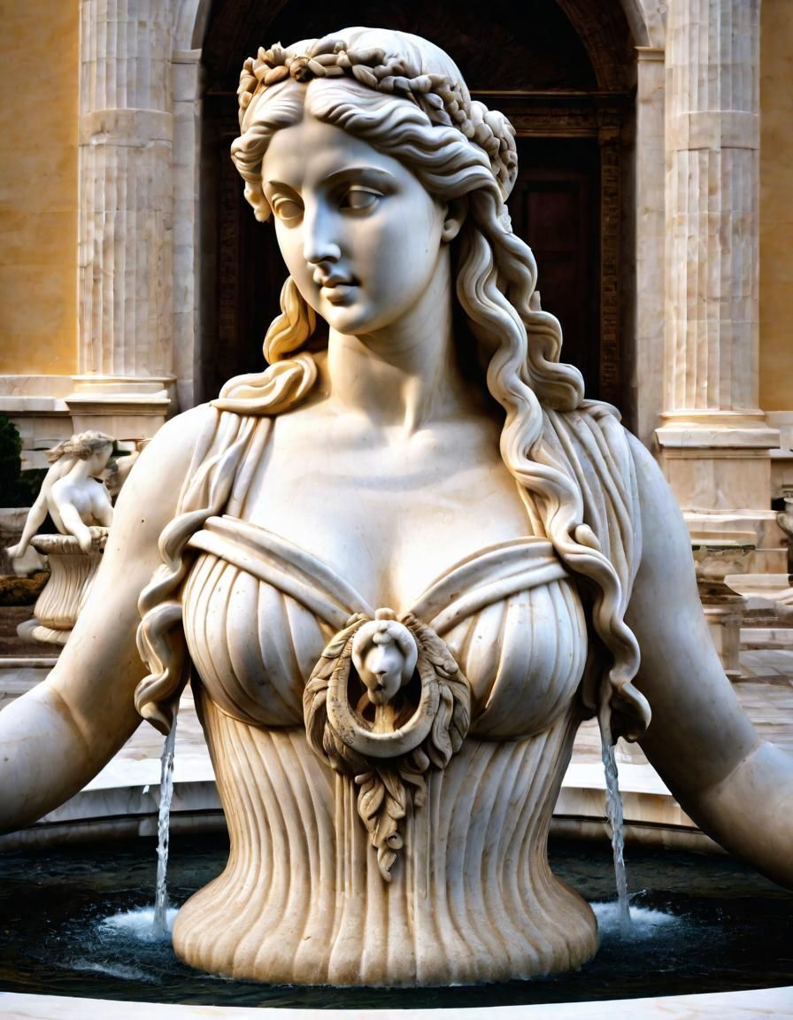 Artistic Armpit Water Fountain