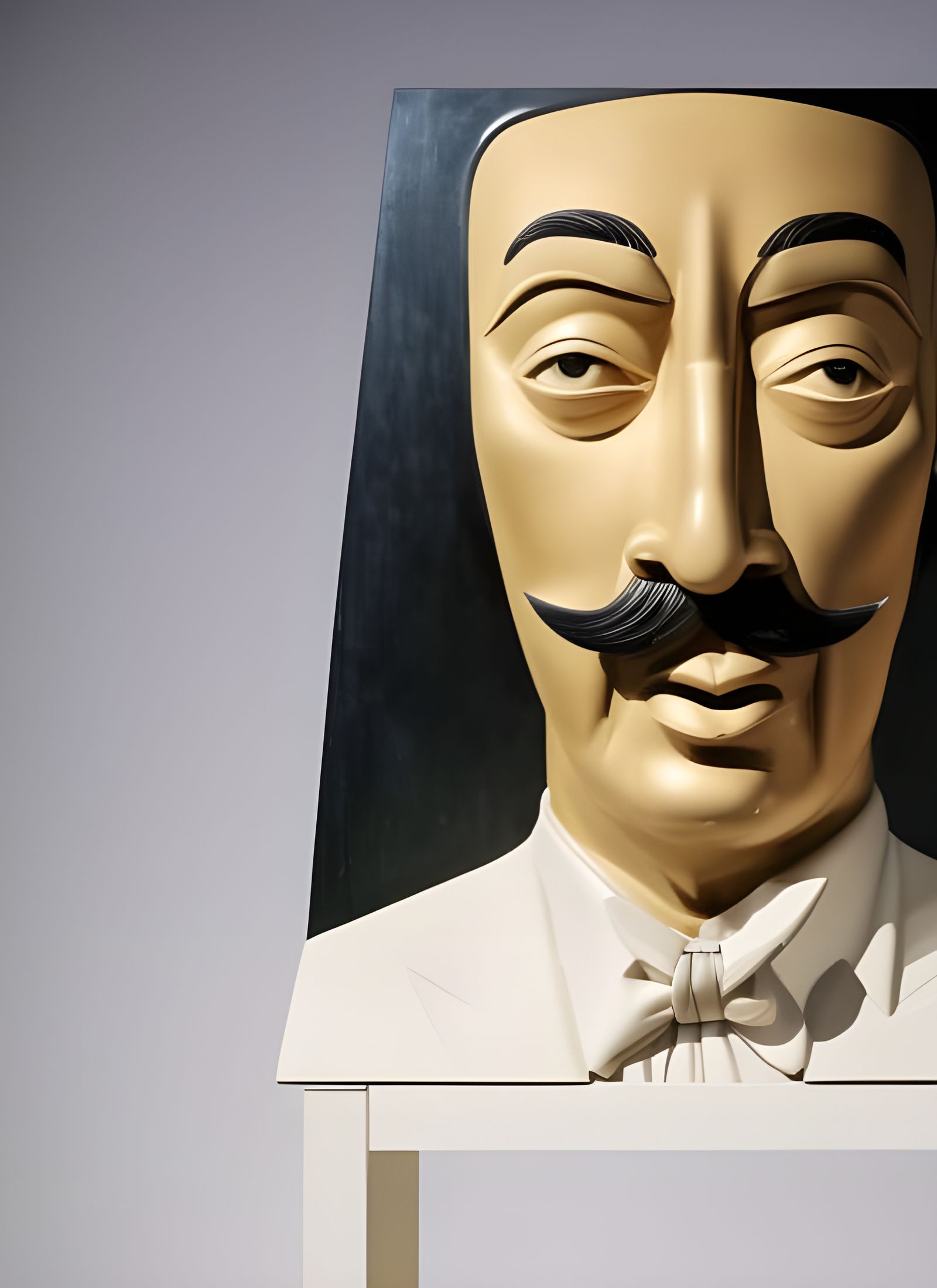 Abstract Folk Singers in Hyperdetailed Surreal Painting