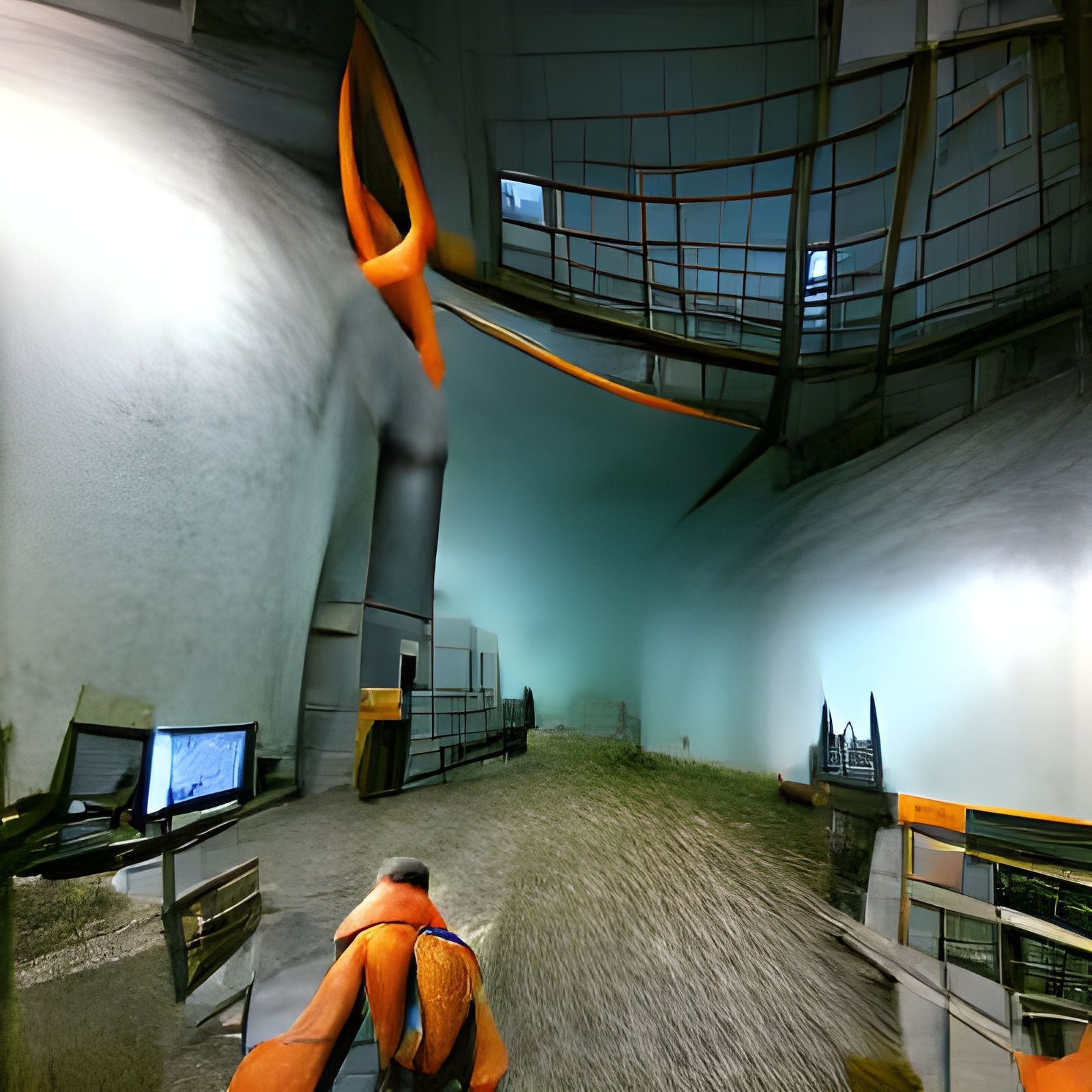 Halflife first-person view